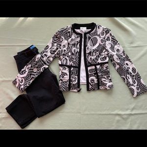 Black and white jacket/blazer
